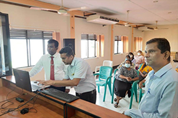 දත්ත පද්ධතිය ස්ථාපනය කිරීම