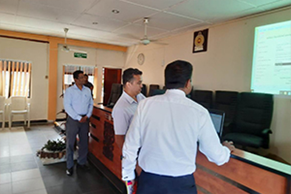දත්ත පද්ධතිය ස්ථාපනය කිරීම